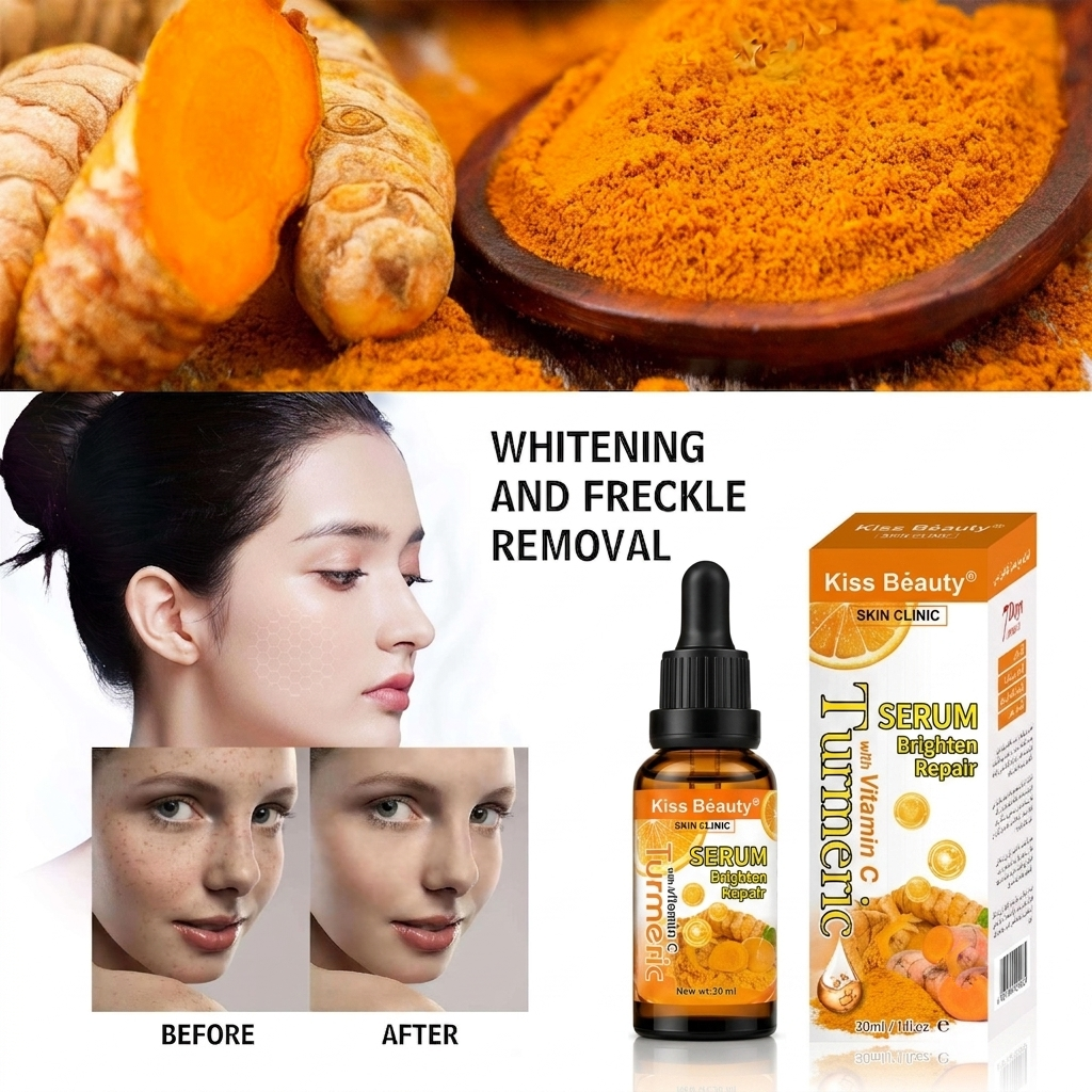 Kiss Beauty Turmeric with Vitamin C Face Serum - 30ml