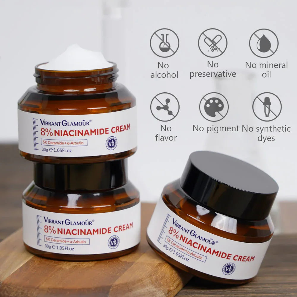 Vibrant Glamour 8% Niacinamide Cream - 30g