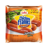 CDO Chicken Franks Classic Jumbo 11 Pcs - 500g