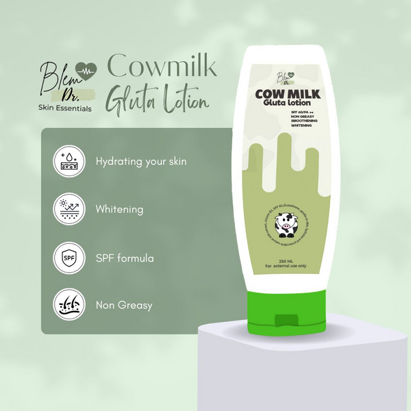 Blem Dr Cow Milk Gluta Lotion With SPF 60 - 250ml