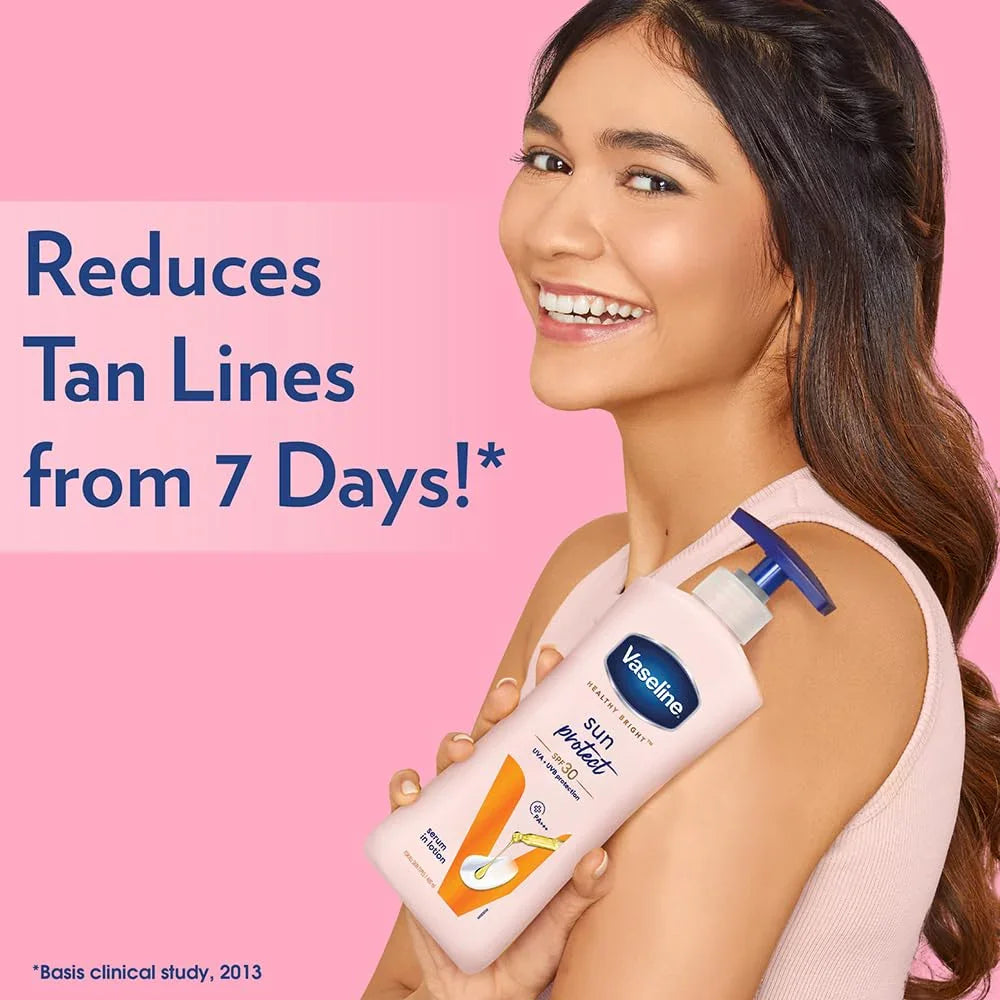 لوشن الحماية من أشعة الشمس SPF30 للحماية من أشعة الشمس فوق البنفسجية UVA+UVB من فازلين - 400 مل