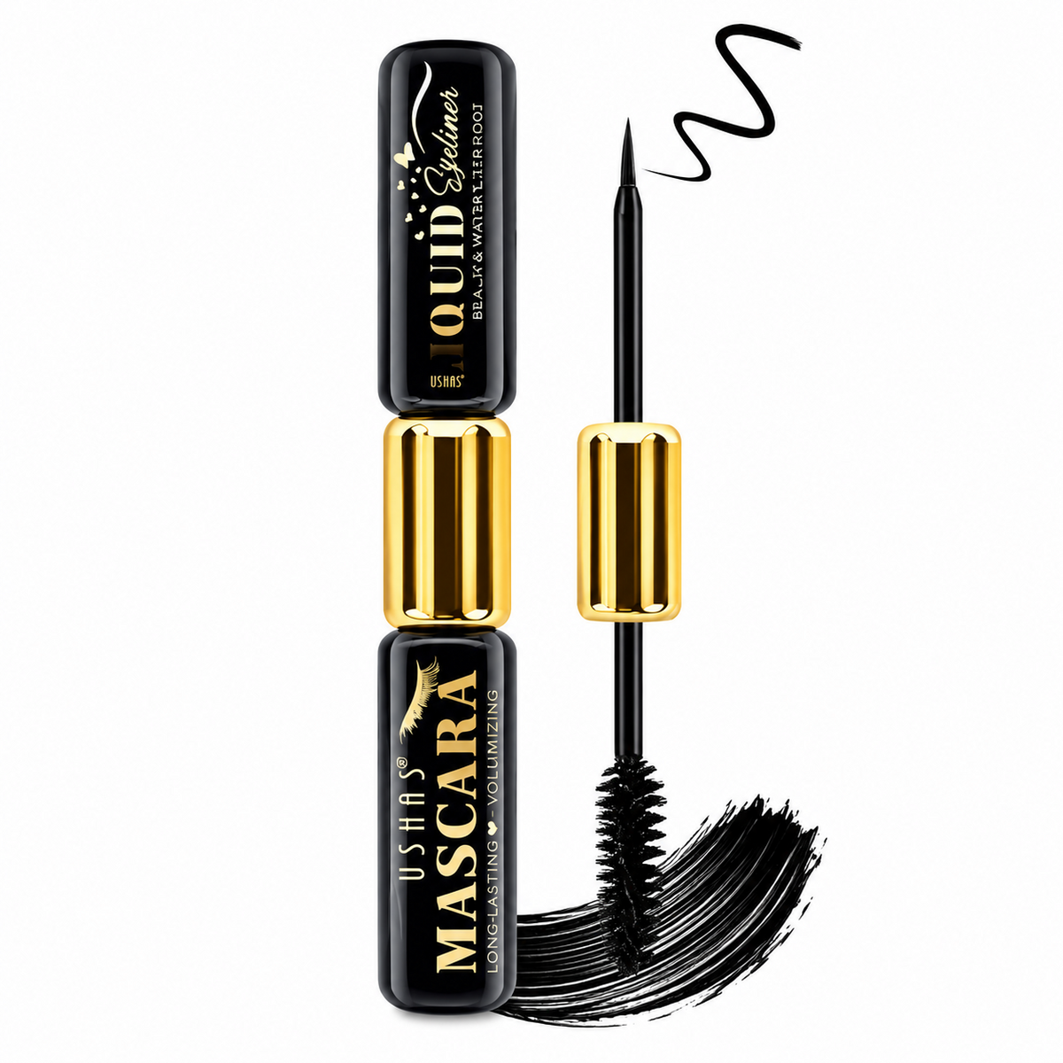 Ushas Mascara and Eyeliner Set - MA1081