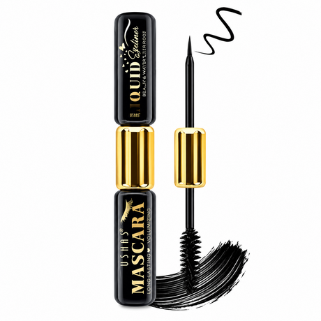 Ushas Mascara and Eyeliner Set - MA1081