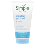 Simple Water Boost Micellar Facial Gel Wash - 150ml