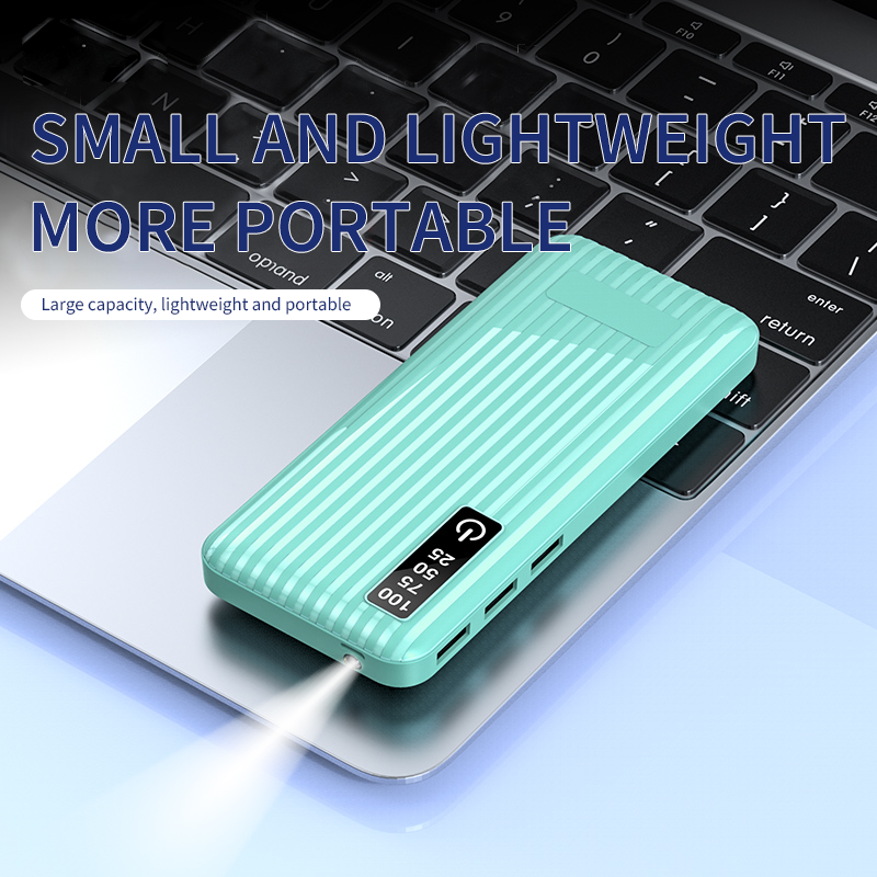 Portable 3 USB Output 20000mAh Power Bank - Y42