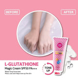 Cathy Doll L-Glutathione Magic Cream Sunscreen SPF 50 PA+++ - 60ml