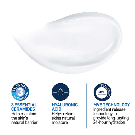 CeraVe Moisturizing Cream For Dry To Very Dry Skin - 340g