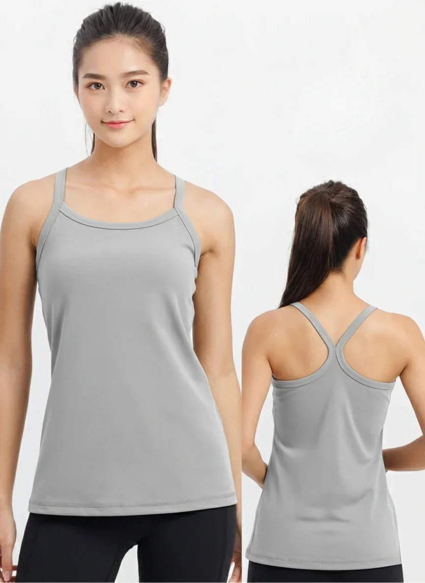 Women's Camisole Sports & Gym Fitness Top - 2641#