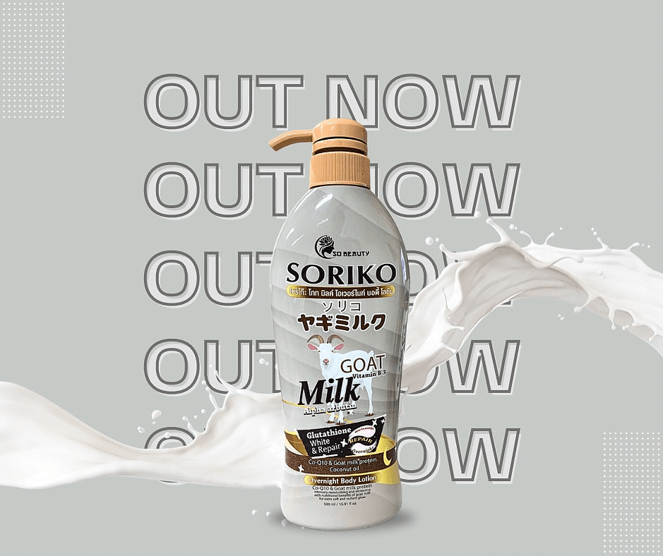Soriko Goat Milk Overnight Body Lotion