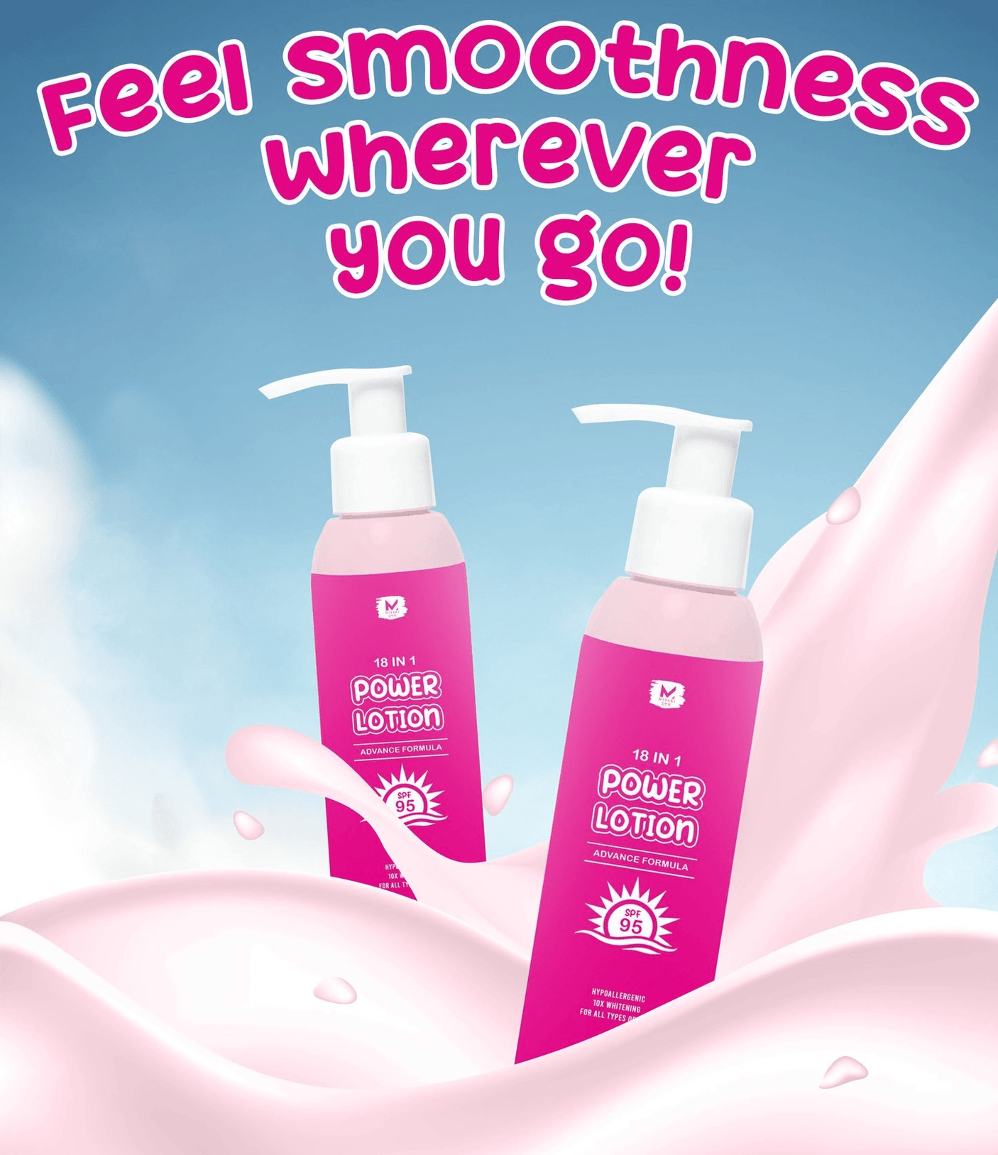 Misaki 18 In 1 Power Lotion SPF95 - 200ml
