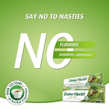 Dabur Herbal Neem Toothpaste With Tooth Brush Free - 150g