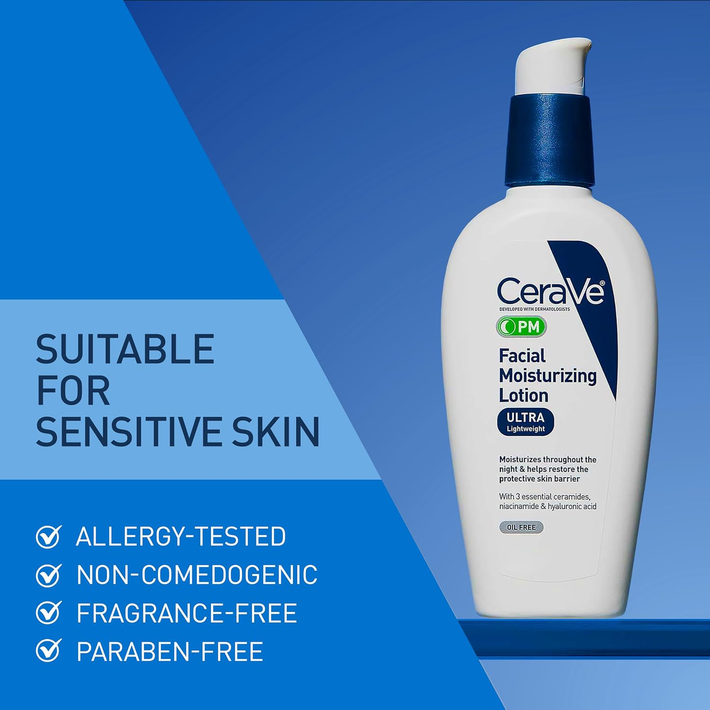 CeraVe PM Facial Moisturizing Lotion - 60ml