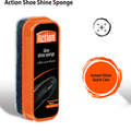 Action Shoe Shine Sponge - Black