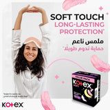Kotex Soft Touch Maxi Protect Night Sanitary Pads With Wings - 44s