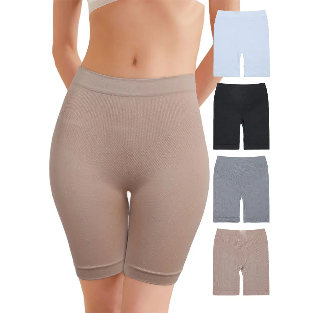 High Waisted Elastic Briefs Underwear Seamless Comfort - 8821