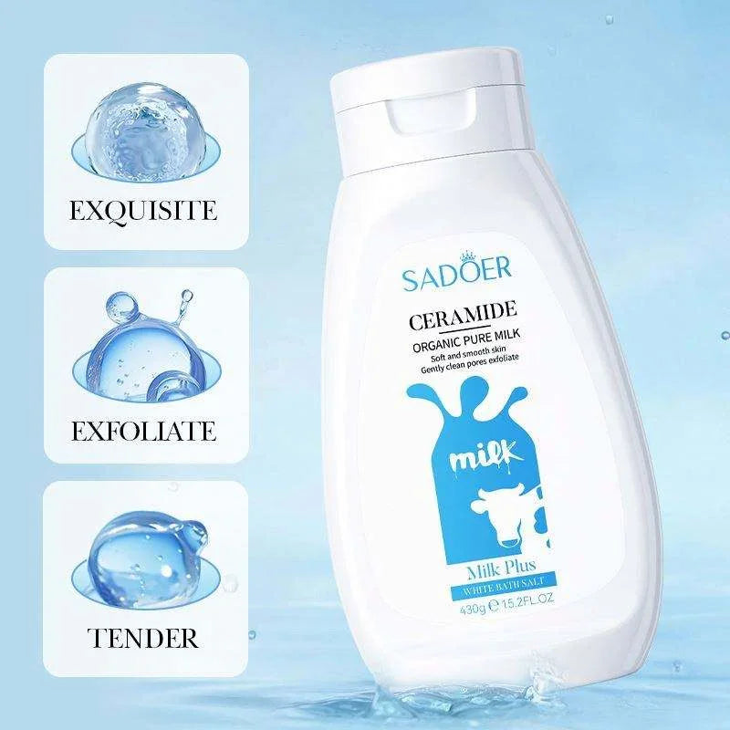 Sadoer Ceramide Organic Pure Milk Bath Salt - 430g