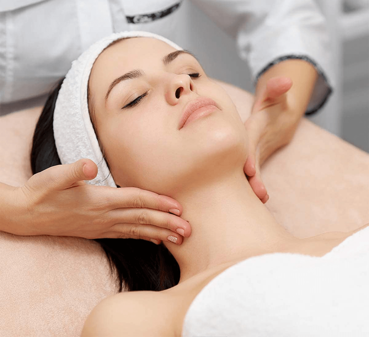 عصابة رأس قابلة للتعديل لمكياج الوجه والسبا - B02