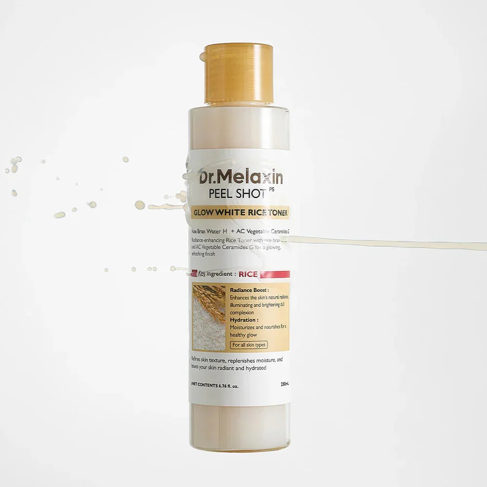 Dr.Melaxin Peel Shot Glow White Rice Toner - 200ml