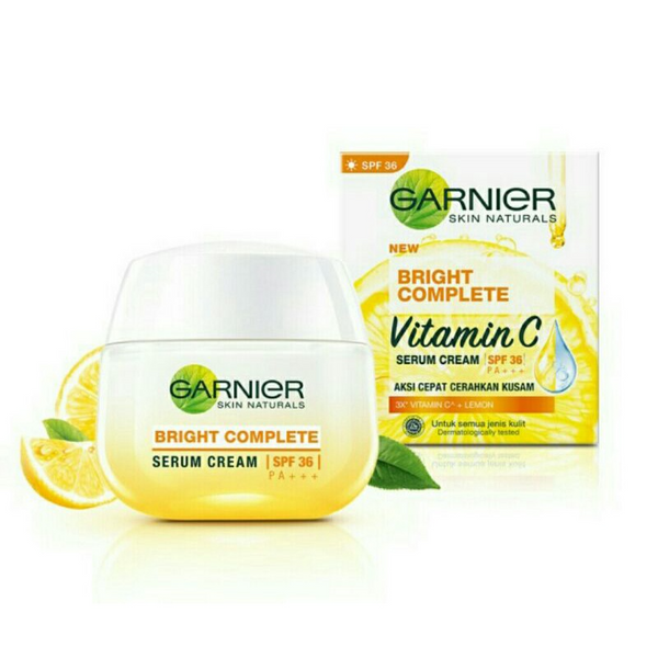 Garnier Bright Complete Vitamin C Serum Cream SPF36 - 50ml