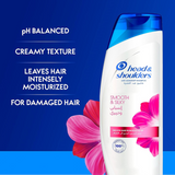 Head & Shoulders Smooth & Silky Anti-Dandruff Shampoo - 350ml+190ml