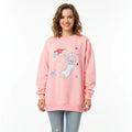 Women's Astronaut Cat Graphic Sweatshirt