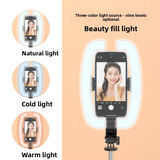 Tripod Live Broadcast Multifunctional Selfie Stick With Remote Control - P99W