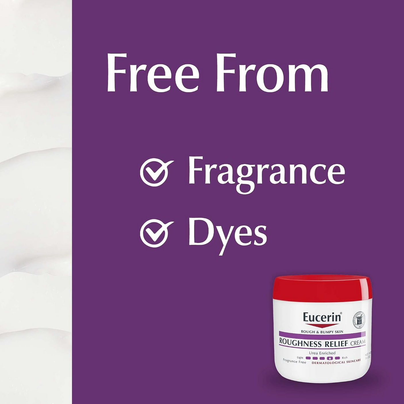Eucerin Roughness Relief Cream - 454g