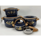 Insulated Hot Pot Dishes Food Warmer Container - 5 Pcs Set