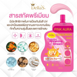 Della Pink Aura Brightening Sunscreen SPF 25 PA+++ - 7g