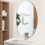 Oval Acrylic Self Adhesive Mirror - 4327