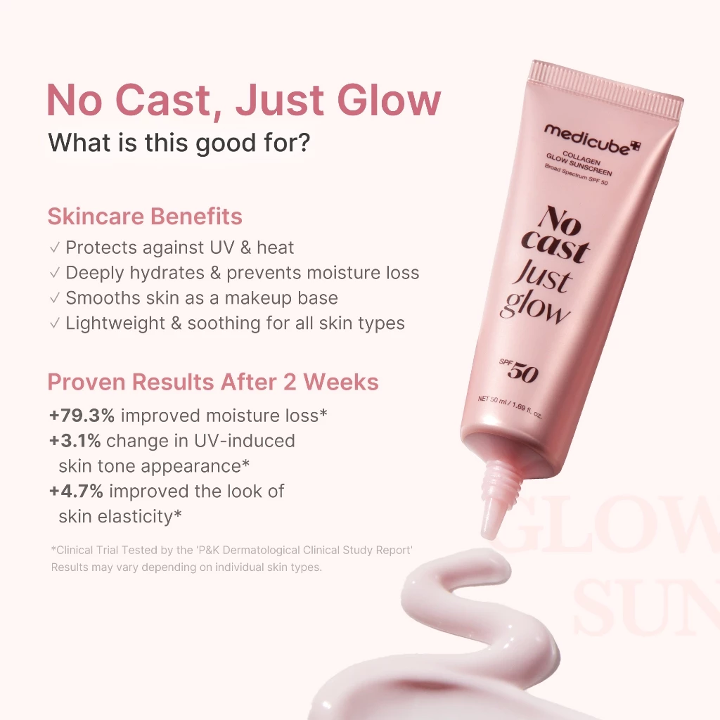 Medicube Collagen Glow Sunscreen SPF 50+ - 50ml
