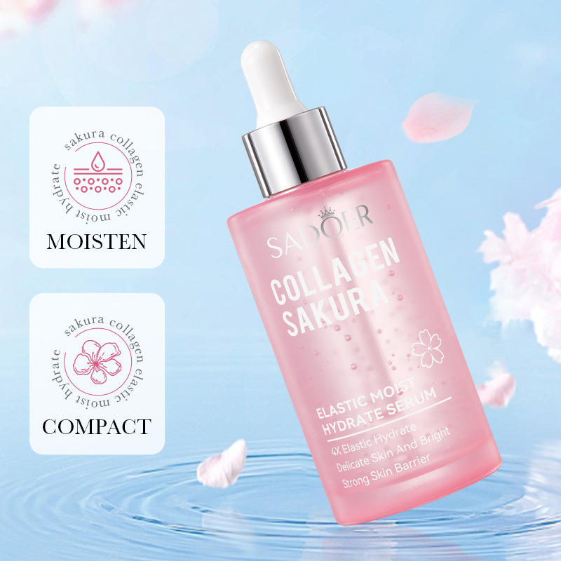 Sadoer Collagen Sakura Elastic Moist Hydrate Serum - 100ml