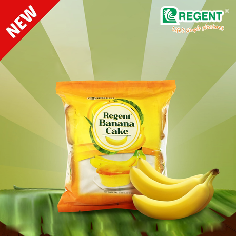 Regent Banana Cake - 34g x 10 Pcs
