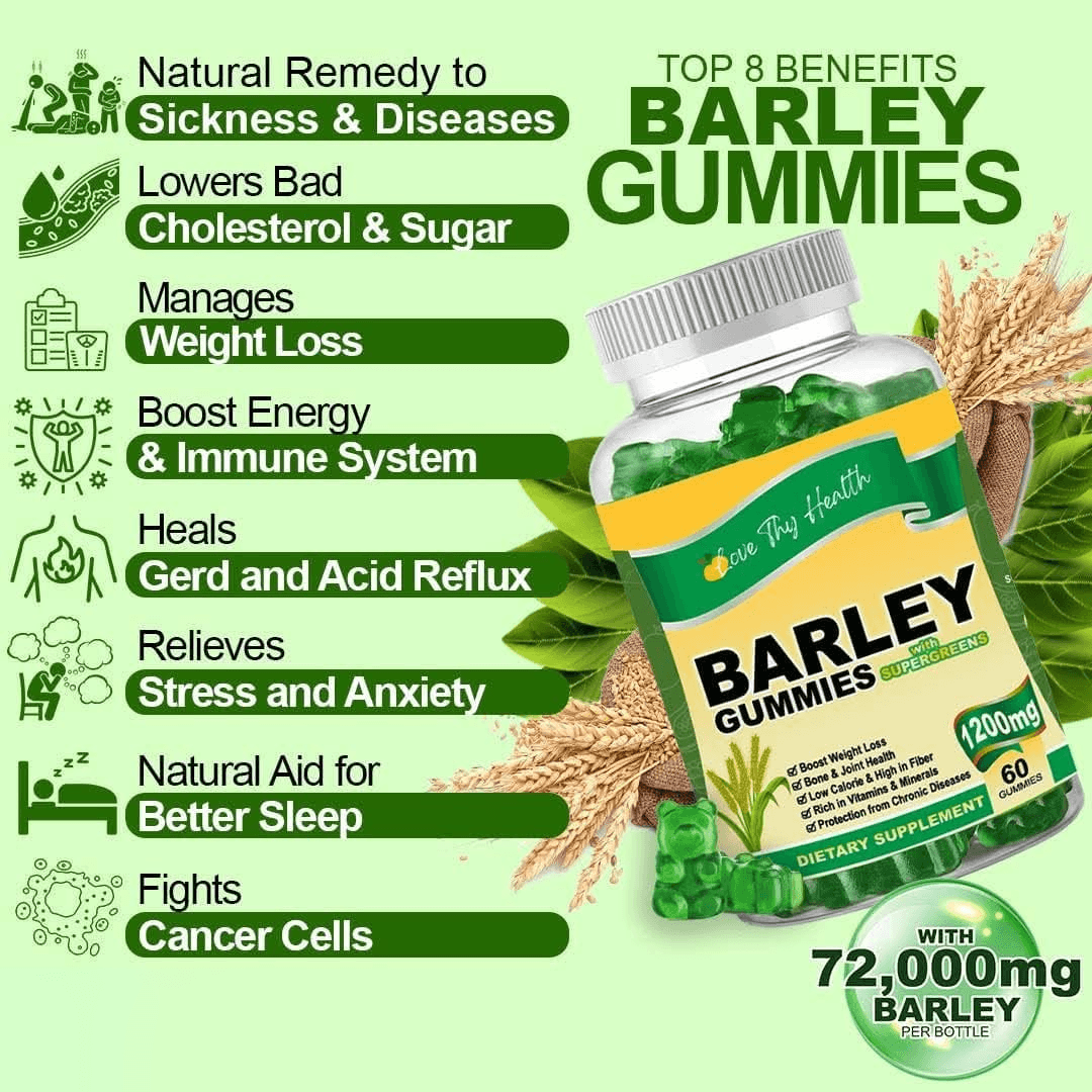 Love Thy Health Barley Gummies
