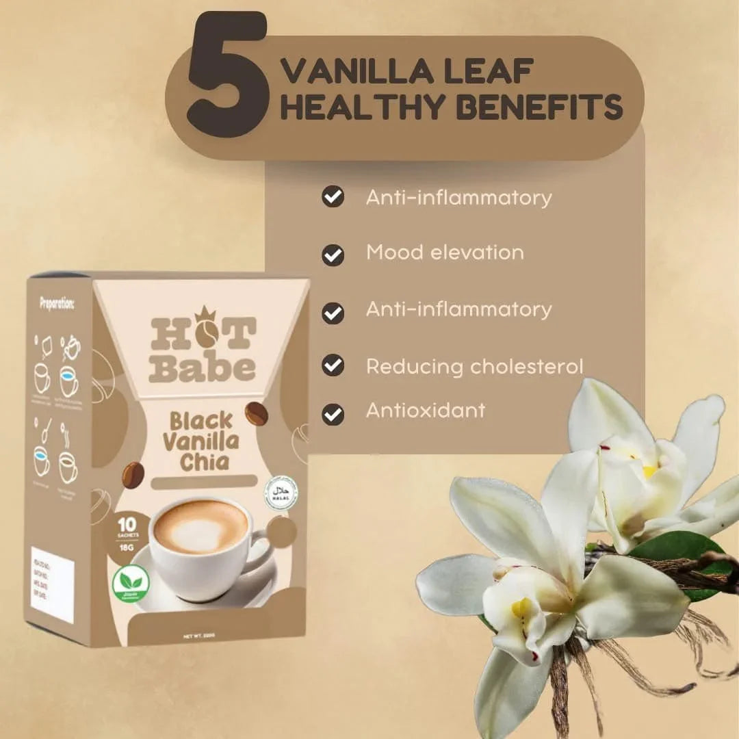 Hot Babe Black Vanilla Chia - 180g