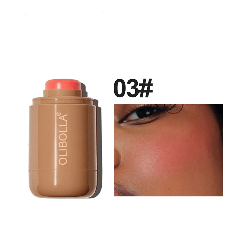 أحمر خدود OLIBOLLA Pocket Blush Stick ناعم للخدود والشفاه - 5.3 جم