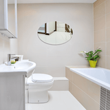 Oval Acrylic Self Adhesive Mirror - 4327