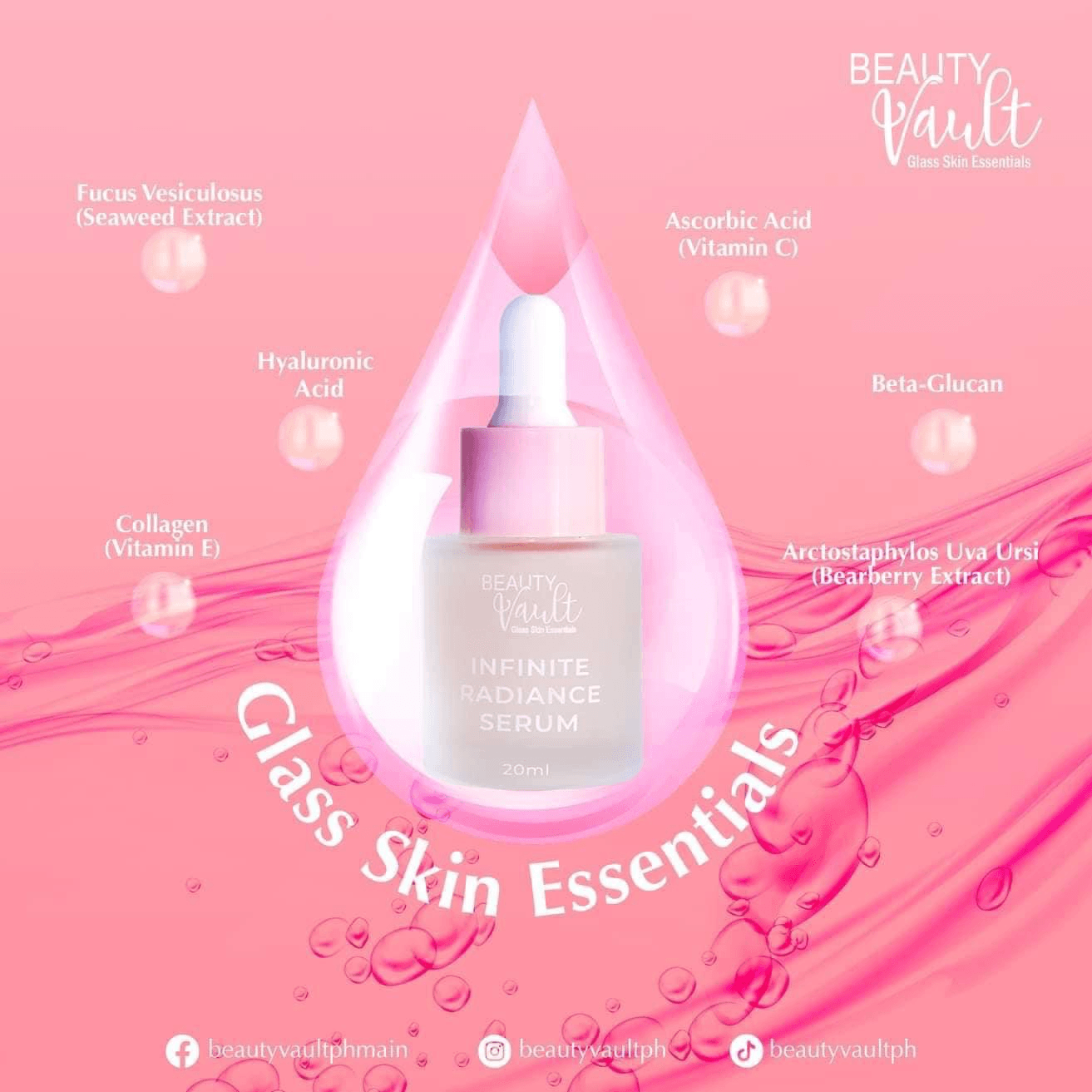 Beauty Vault Infinite Radiance Serum - 20ml