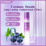 EvoSnow Blueberry Antibacterial Oral Spray - 15ml
