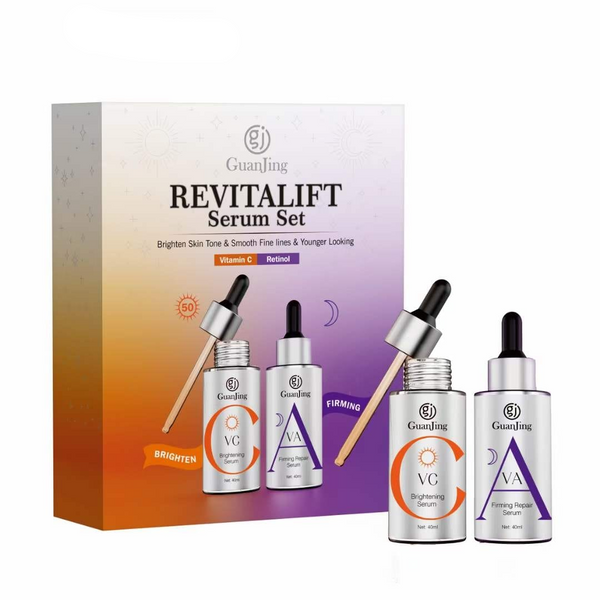 Guanjing Revitalift Brightening & Firming Serum Set - 40ml+40ml