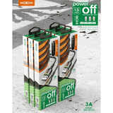 كابل بيانات Moxom Auto Power OFF QC3.0 Type C MX-CB120