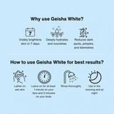 Geisha Soap Extra Moisture Skin Brightening Bar - 65g x 2Pcs
