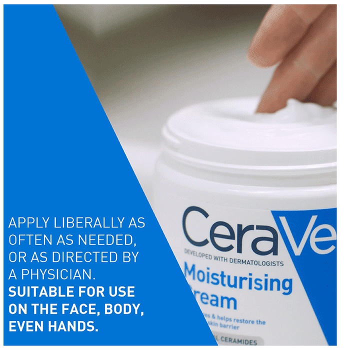 CeraVe Moisturizing Cream For Dry To Very Dry Skin - 340g