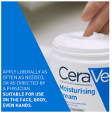CeraVe Moisturizing Cream For Dry To Very Dry Skin - 340g