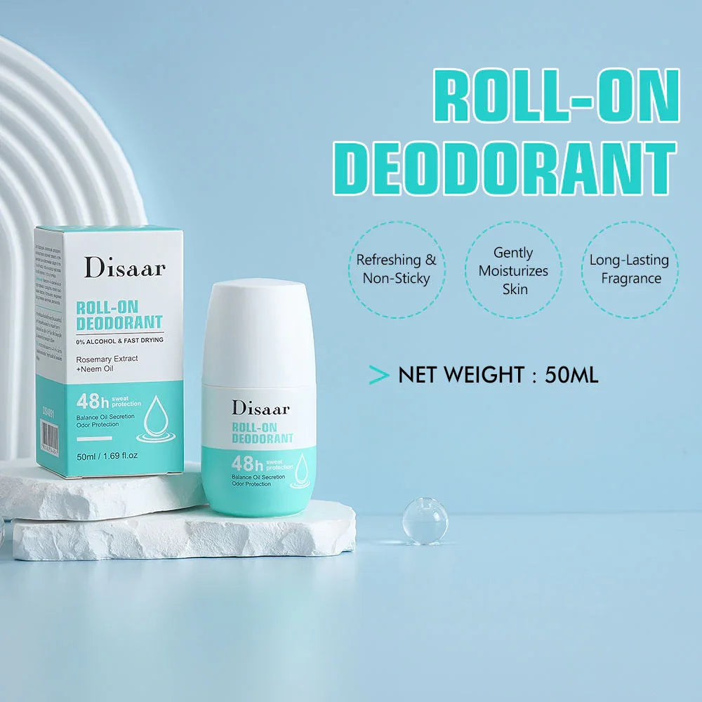 Disaar Rosemary Extract 48H Deodorant Roll-On - 50ml