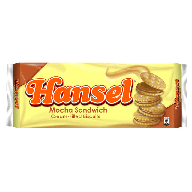 Hansel Mocha Sandwich Cream Biscuits 10x31g