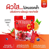 Pure Herb Purera Gluta Collagen Strawberry & Vit C+ - 15g x 30 Sachets
