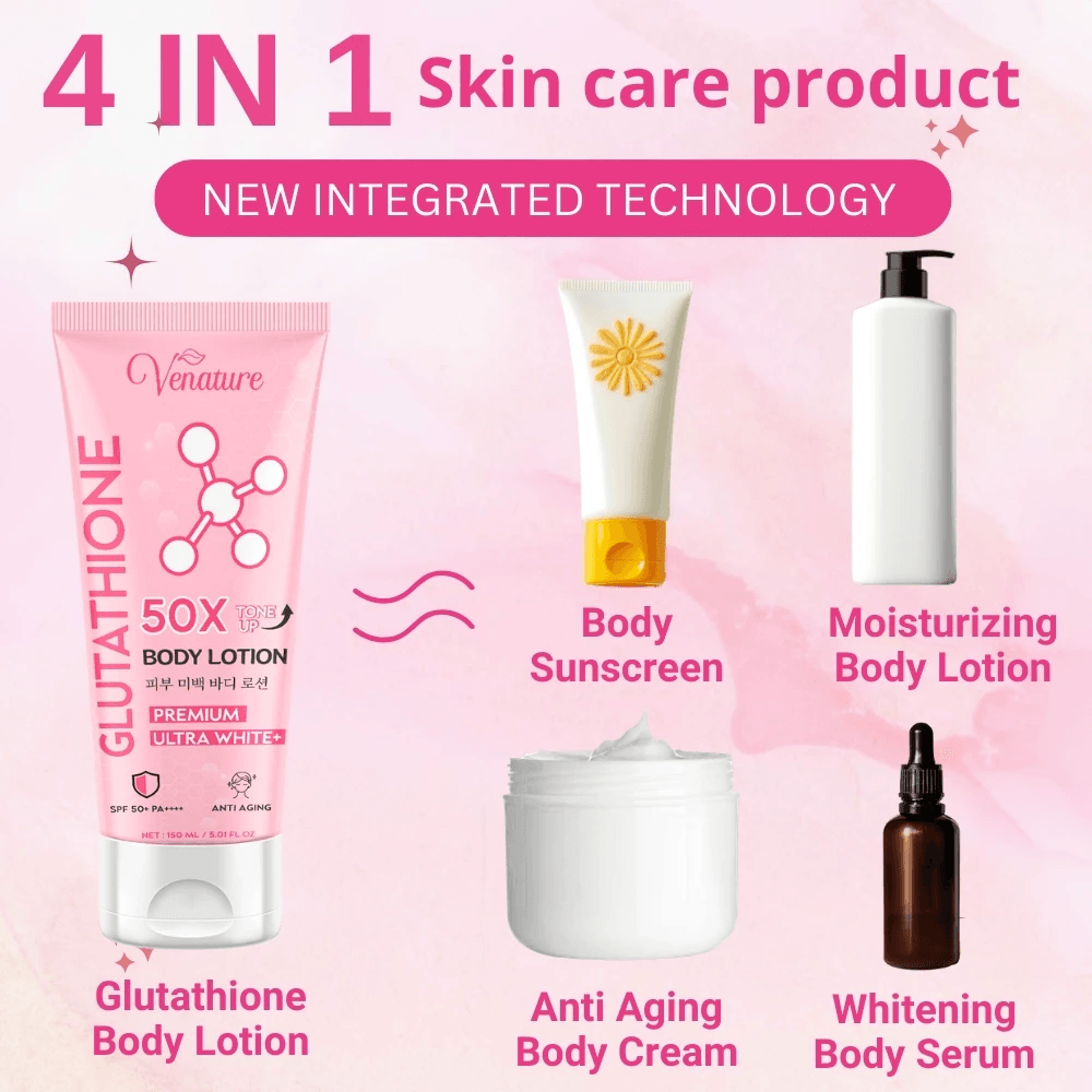 venture glutathione lotion PRETTYSKIN V10 Body Daily Moisturizing Tone-Up Lotion for Dry Skin Hydrating Korean Body Lotion with Niacinamide & 10 Vitamins 8.45 fl.oz (Glutathione V10) : Beauty & Personal Care Venature Glutathione 50x Tone Up
