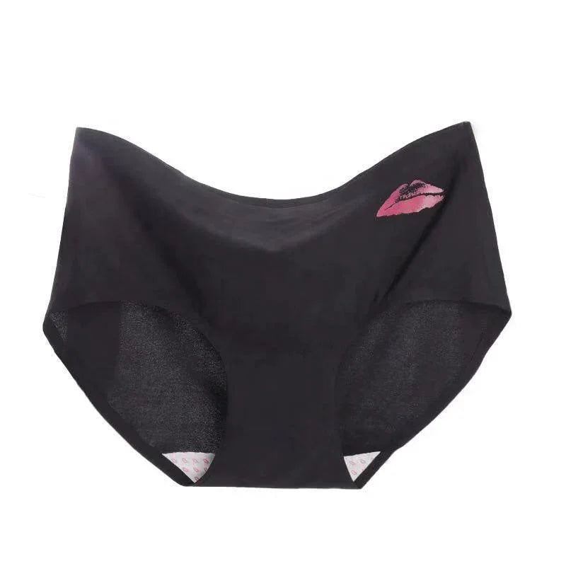 Women's Mid-Waist Seamless Underwear Panty - #322