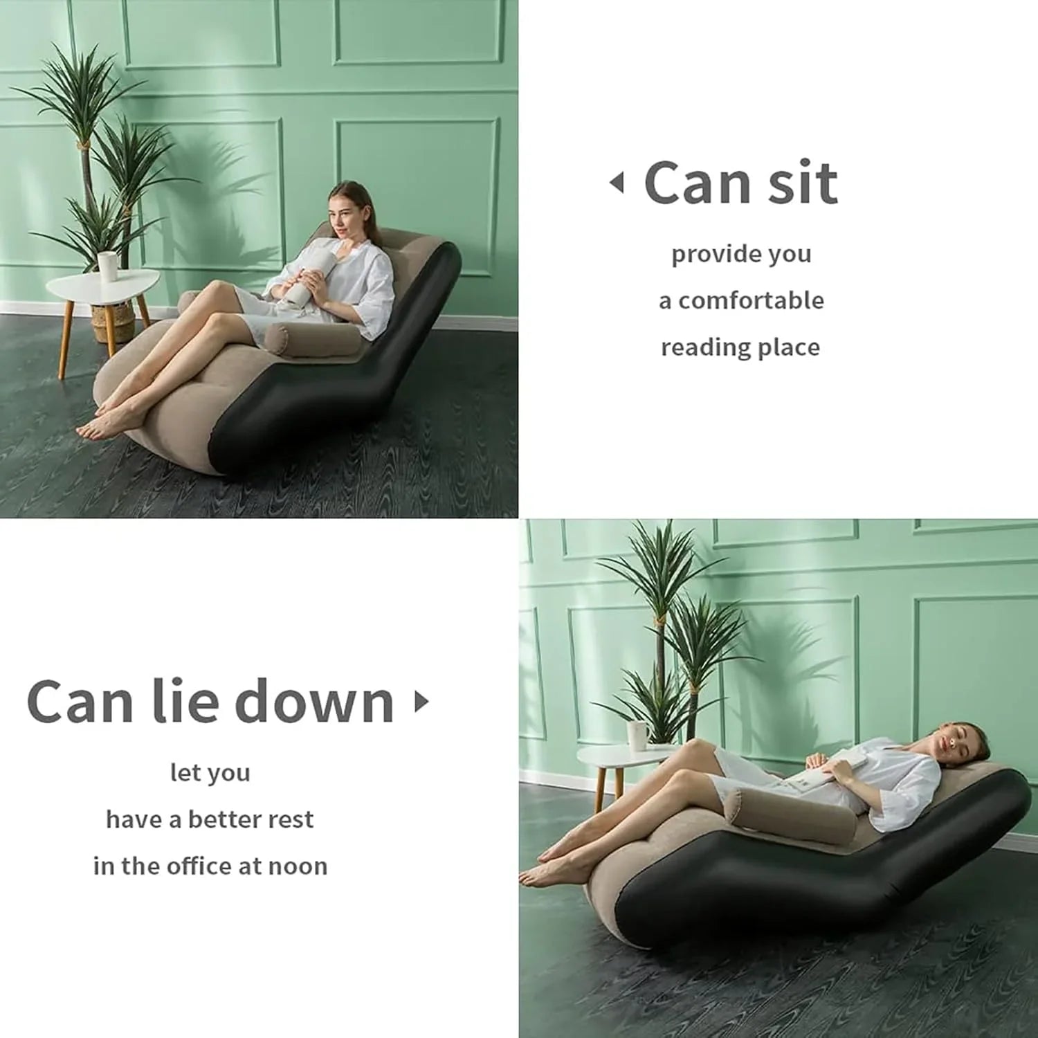 Inflatable Recliner Chair Sofa
